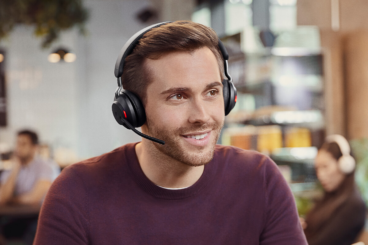 Micro-casque Sans Fil Jabra Evolve2 65 UC Maroc