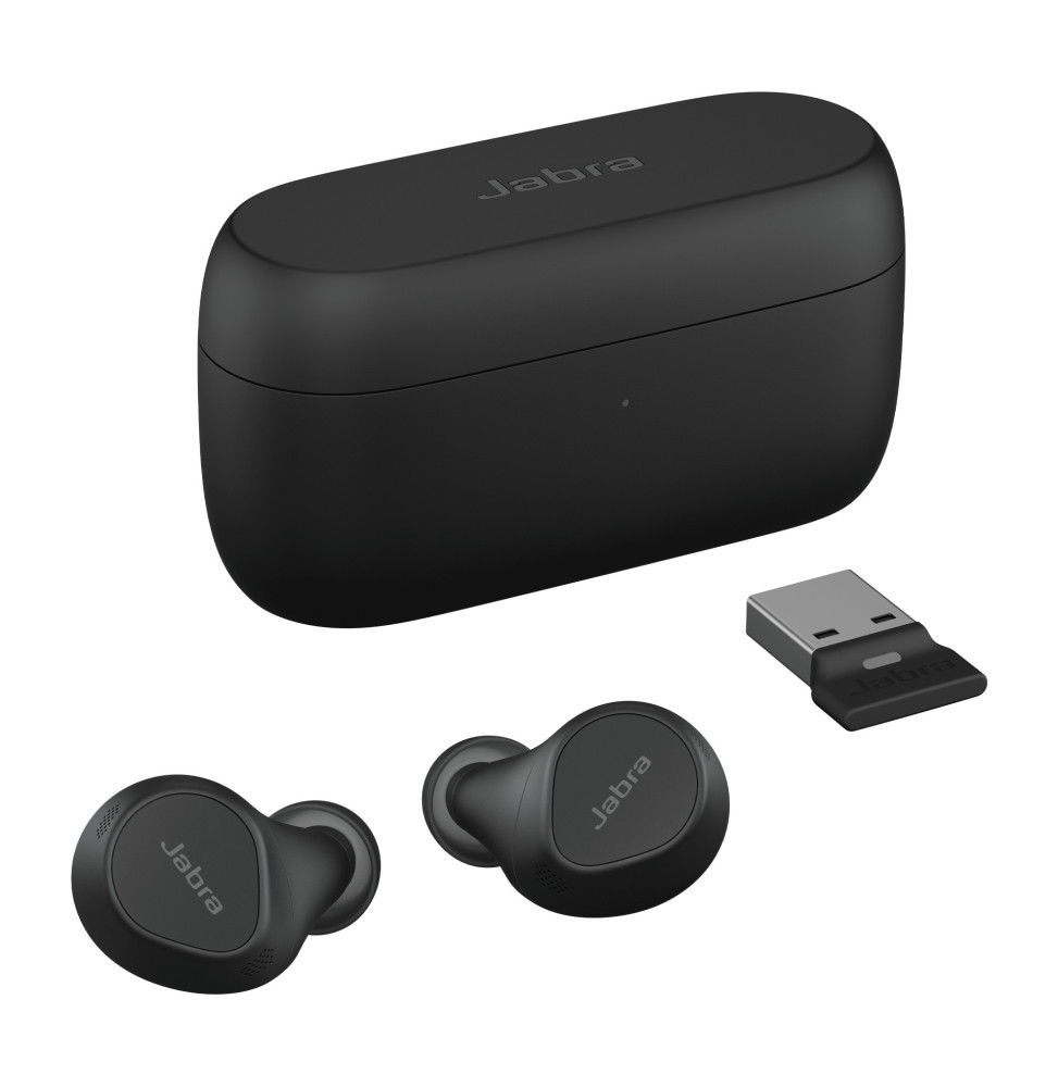 Jabra Evolve2 Buds Casque True Wireless Stereo (TWS) Ecouteurs Appels/Musique Bluetooth Noir (20797-989-999)