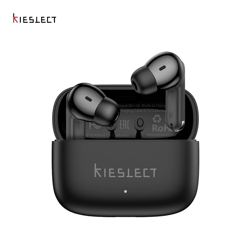 Écouteurs Sans Fil Kieslect Adjustable Earbuds vue face Maroc