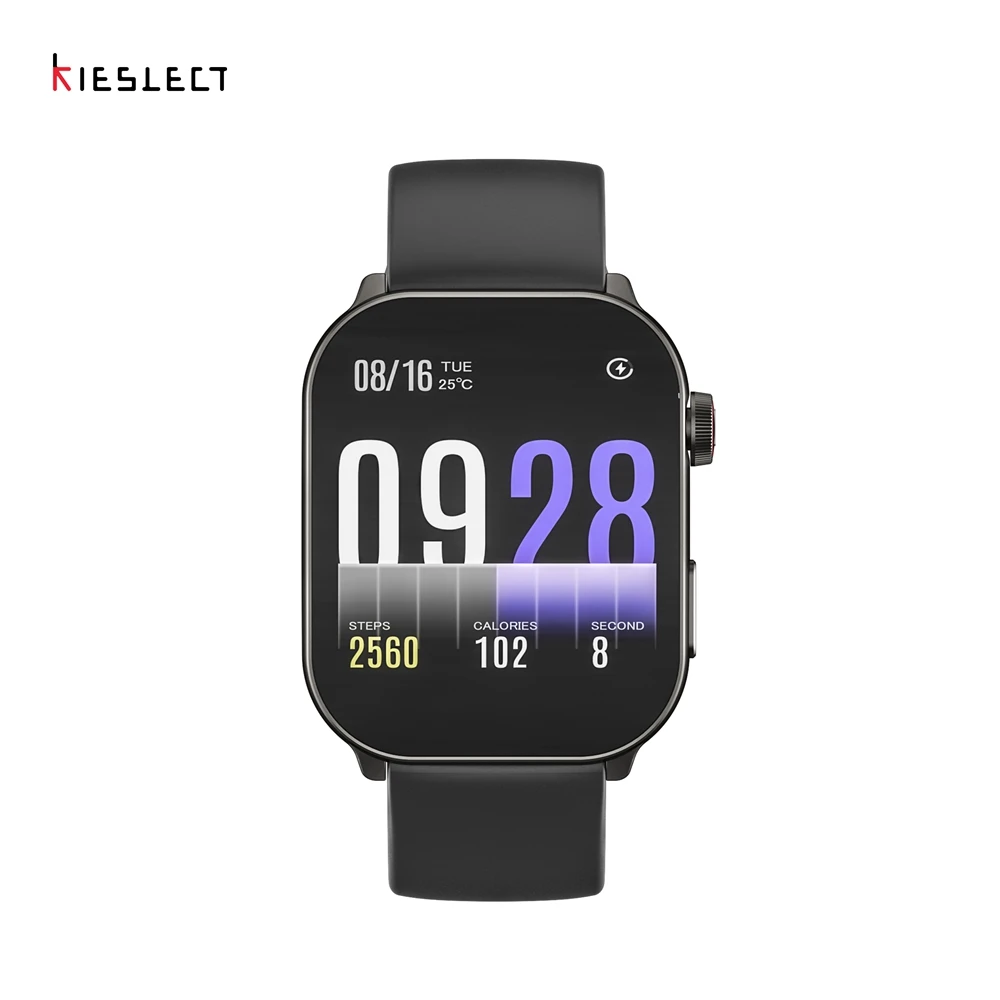 Montre Connectée Bluetooth Kieslect Balancs vue face Maroc
