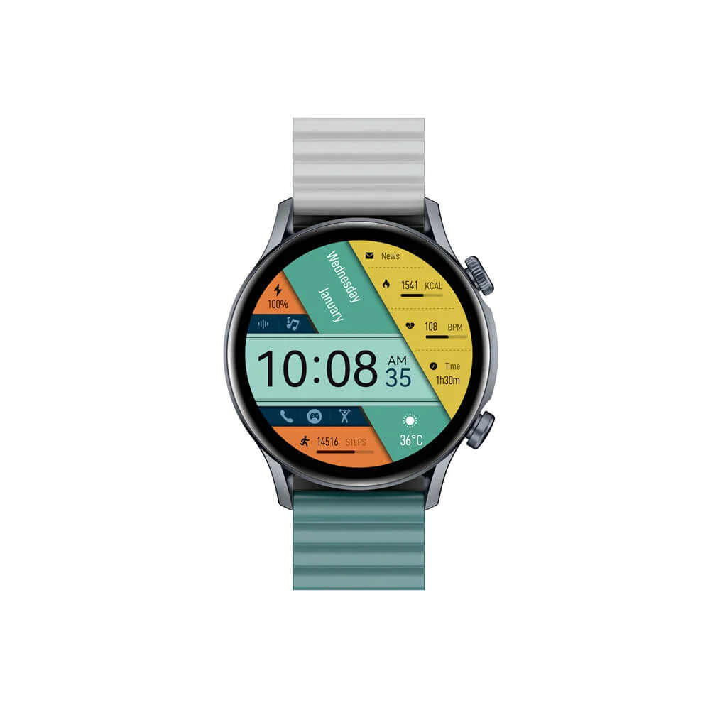 Montre Connectée Bluetooth Kieslect Kr Pro Ltd vue face Maroc