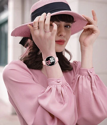 Montre Connectée Femme Kieslect Lora 3 vue face Maroc