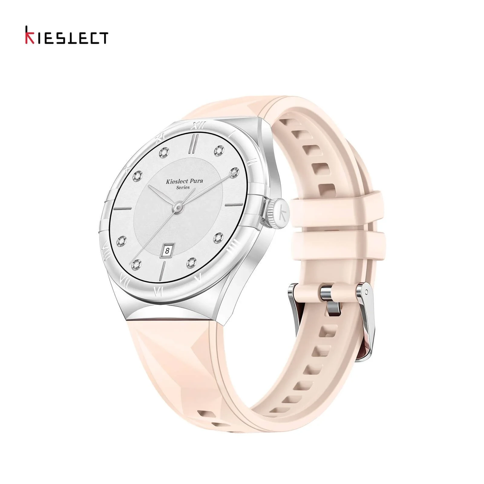 Montre Connectée Femme Kieslect Pura3 vue latérale Maroc