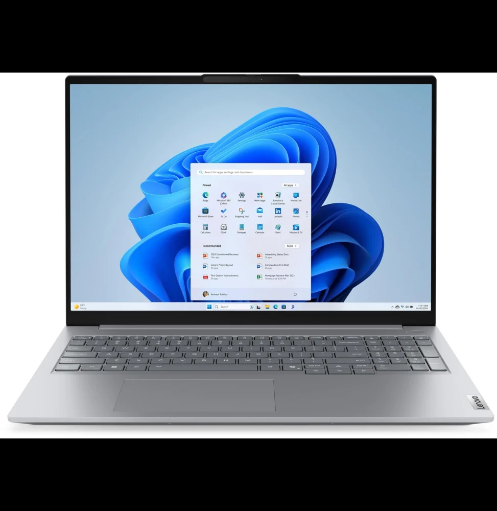Lenovo ThinkBook 16 Gen 8 — vue produit, livraison Global Zone à Casablanca