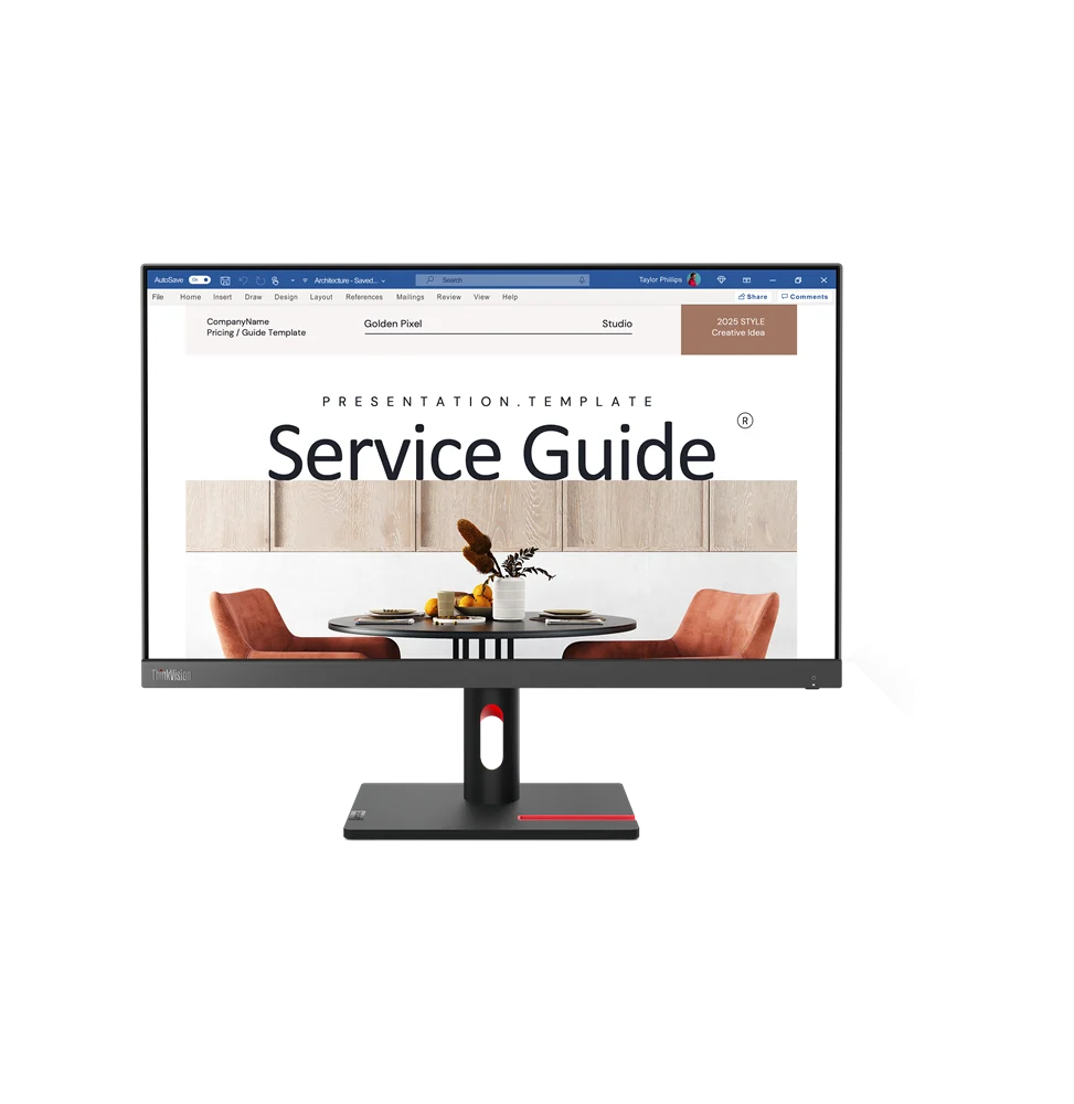 Lenovo ThinkVision S24i-30 — vue produit, livraison Global Zone à Casablanca