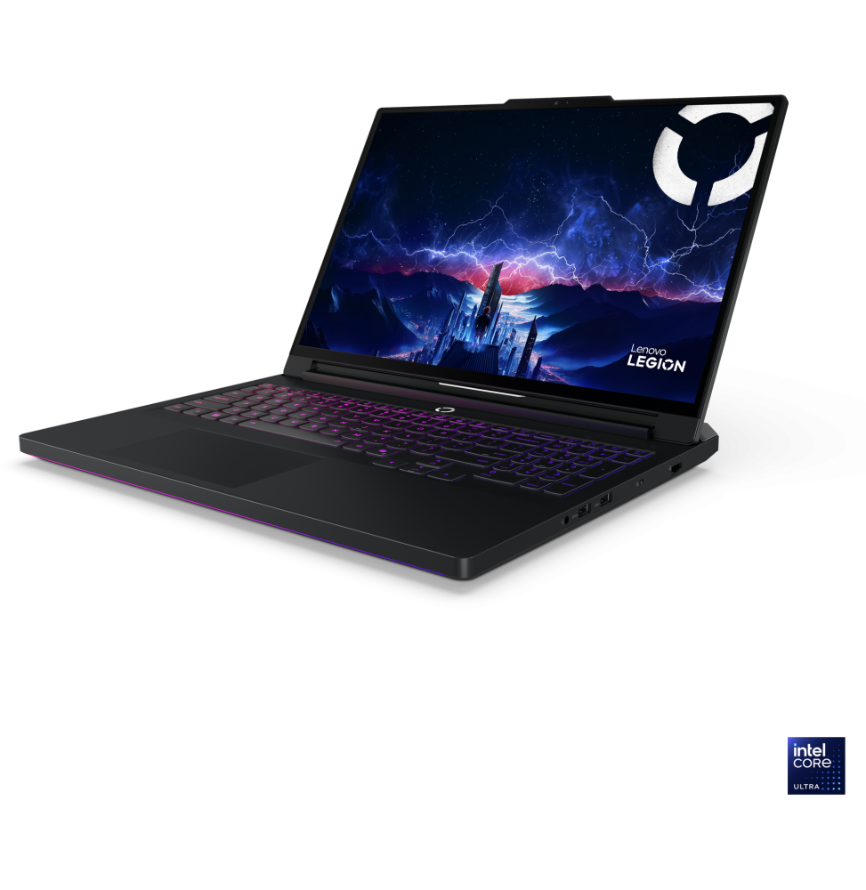 Lenovo Legion Pro 7 16IAX10H Ultra 9 275HX RTX 5080 16 Go 64 Go DDR5 2 To SSD (83F50076FE) — vue de face — livraison Global Zone à Rabat