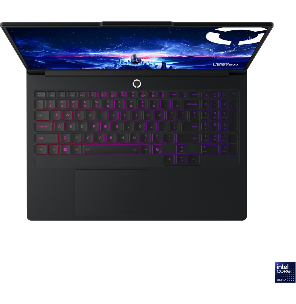Lenovo Legion Pro 7 16IAX10H Ultra 9 275HX RTX 5080 16 Go 64 Go DDR5 2 To SSD (83F50076FE) — vue de profil — livraison Global Zone à Tanger