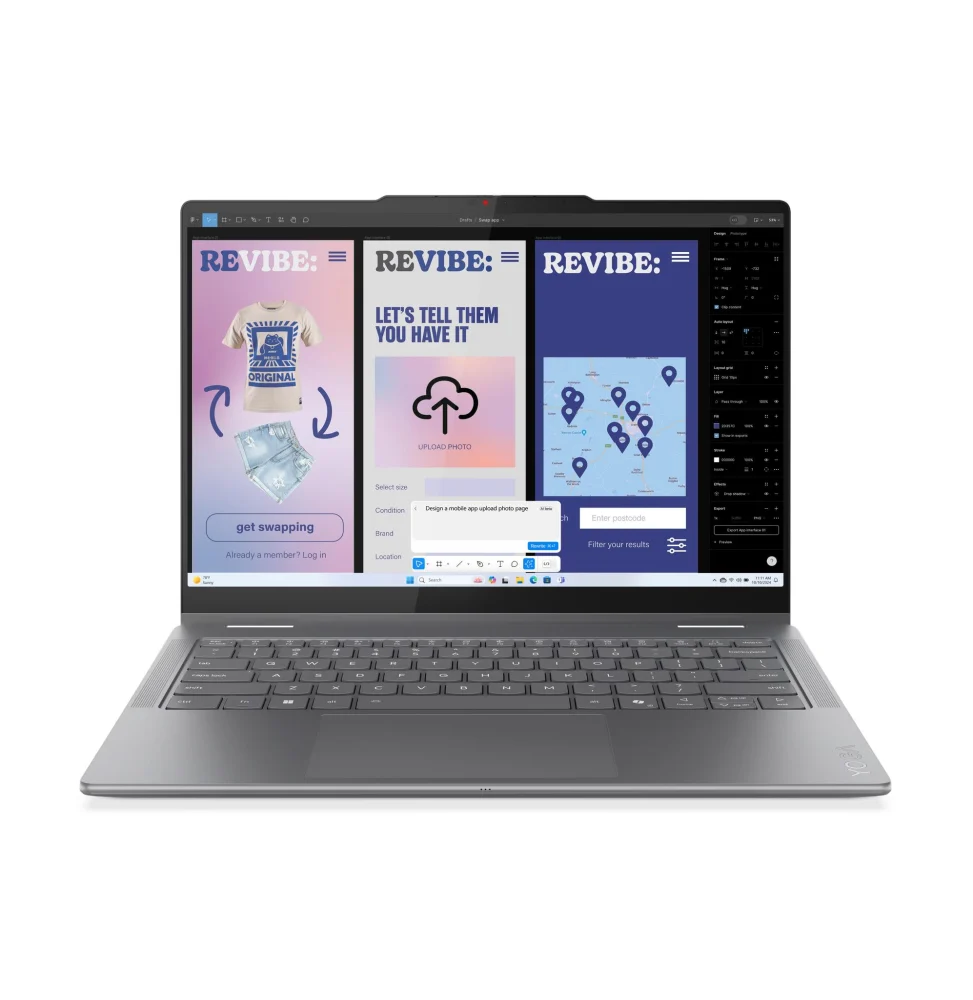 Lenovo Yoga 7 2-in-1 14ILL10 — vue produit, livraison Global Zone à Rabat