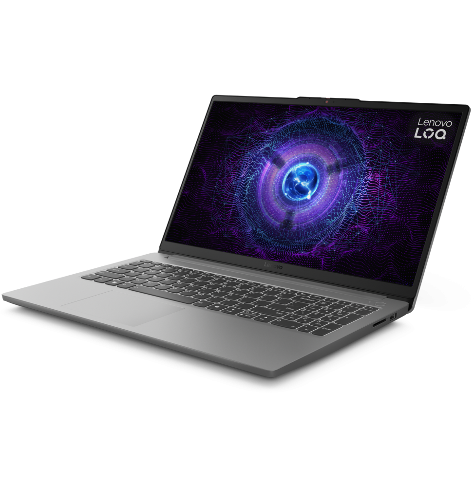 Lenovo LOQ 15IAX9E i5-12450HX RTX 2050 4 Go 16 Go DDR5 512 Go SSD (83LK006SFE) — vue de face — livraison Global Zone à Rabat