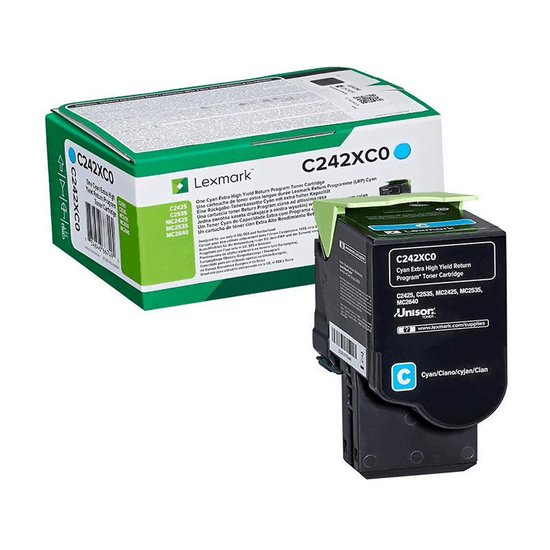 Cartouche de Toner Lexmark C245XC0 vue principale