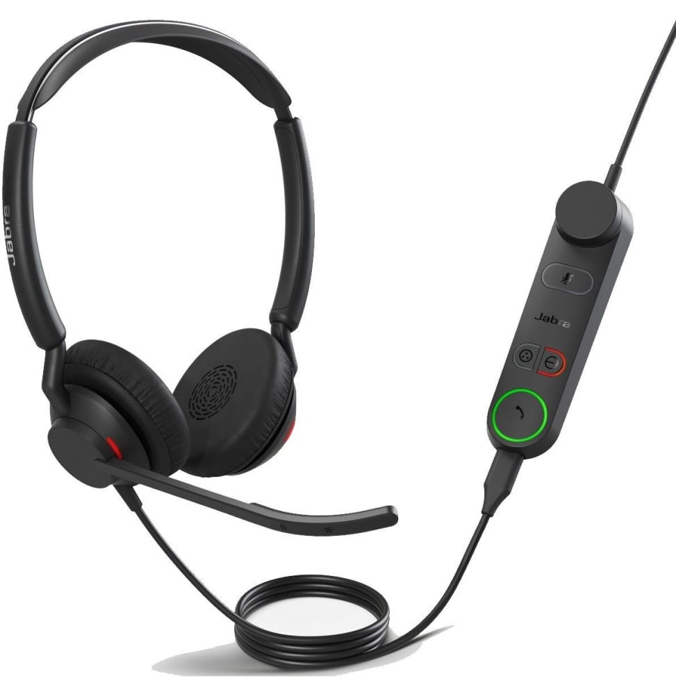 Micro-casque Jabra Engage 40 UC stereo avec adaptateur USB C/A (4099-419-269)