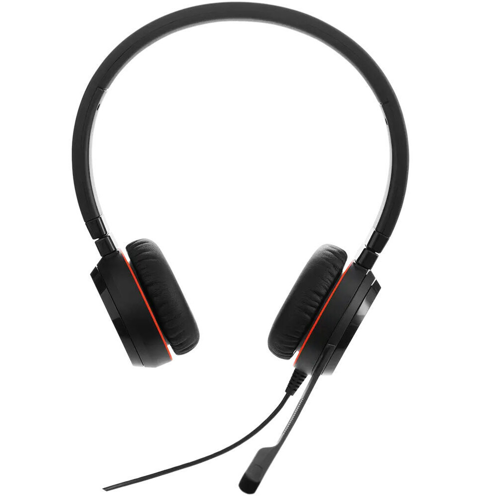 Micro-casque Jabra Evolve 30 II Stereo UC avec adaptateur USB C/A (5399-829-369)