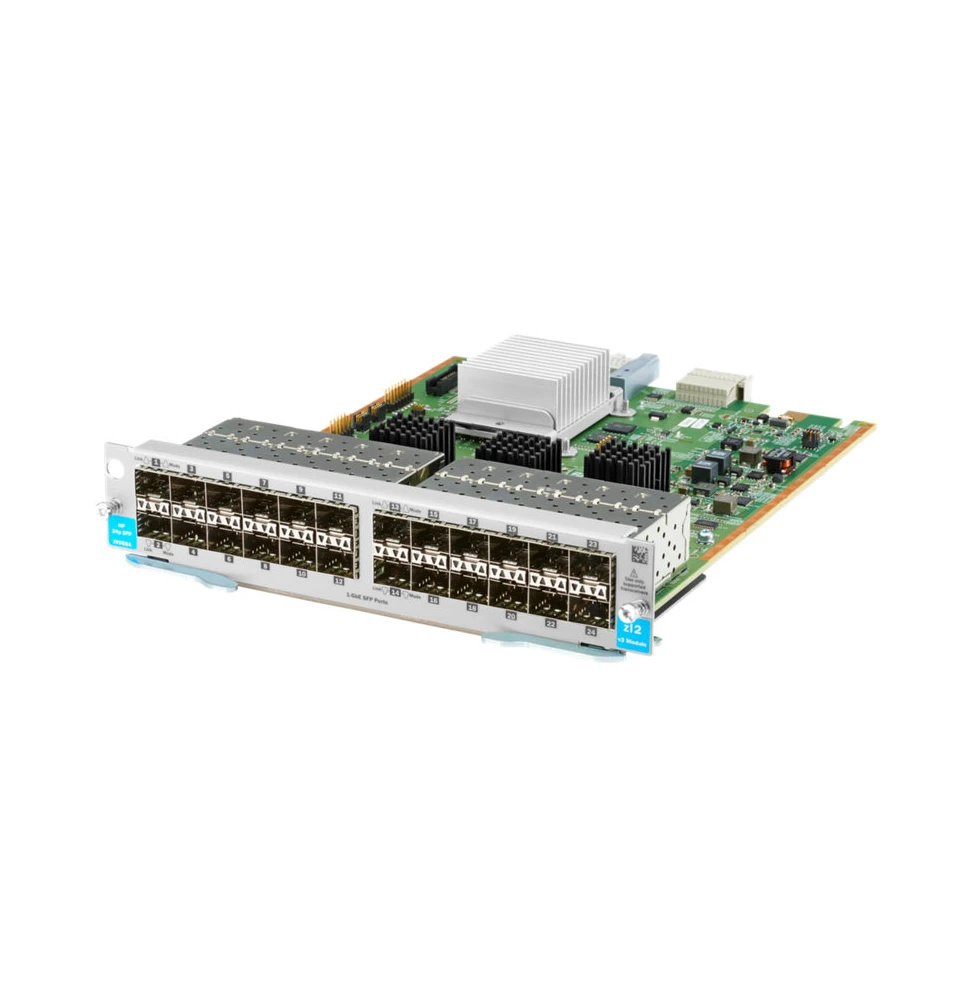 Module Réseau Aruba v3 zl2 24 ports 1Gb SFP J9988A vue de face