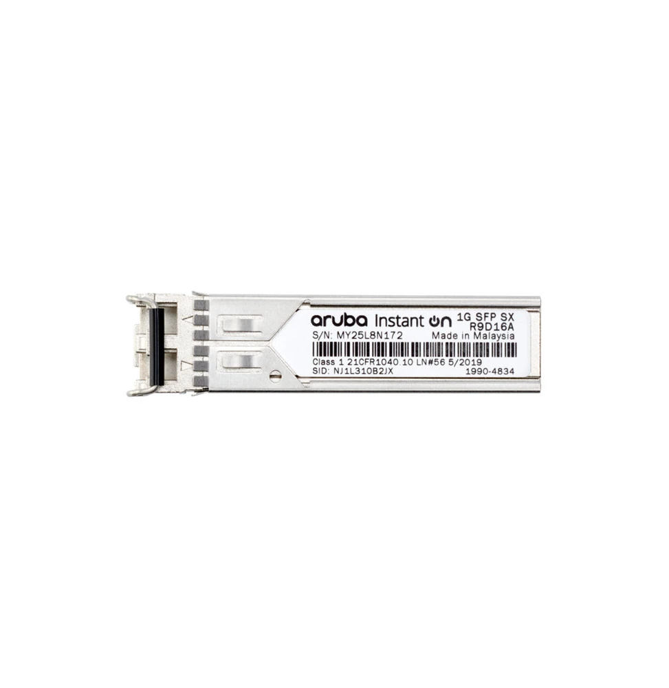 Module SFP Aruba Instant On 1G SFP LC SX OM2 R9D16A vue 2 — Global Zone Rabat