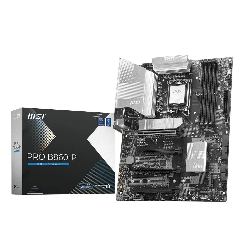 MSI PRO B860-P — vue produit, livraison Global Zone à Casablanca