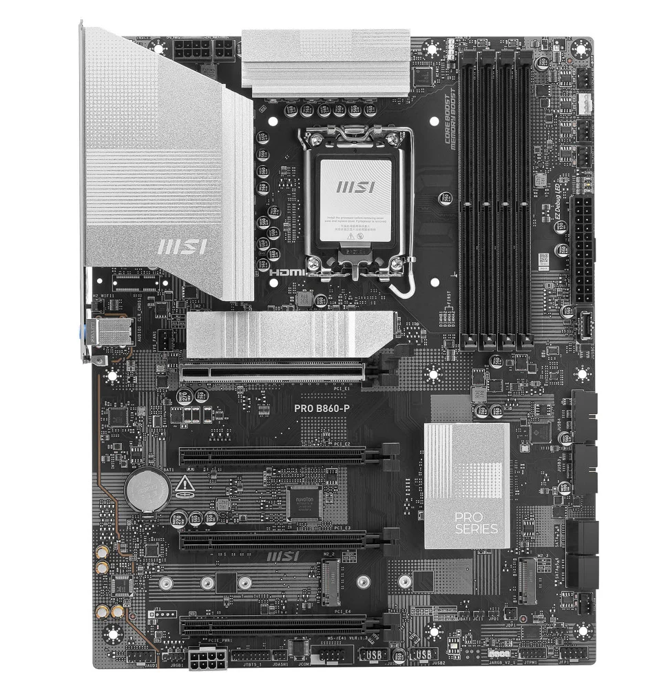 MSI PRO B860-P — vue produit, livraison Global Zone à Rabat