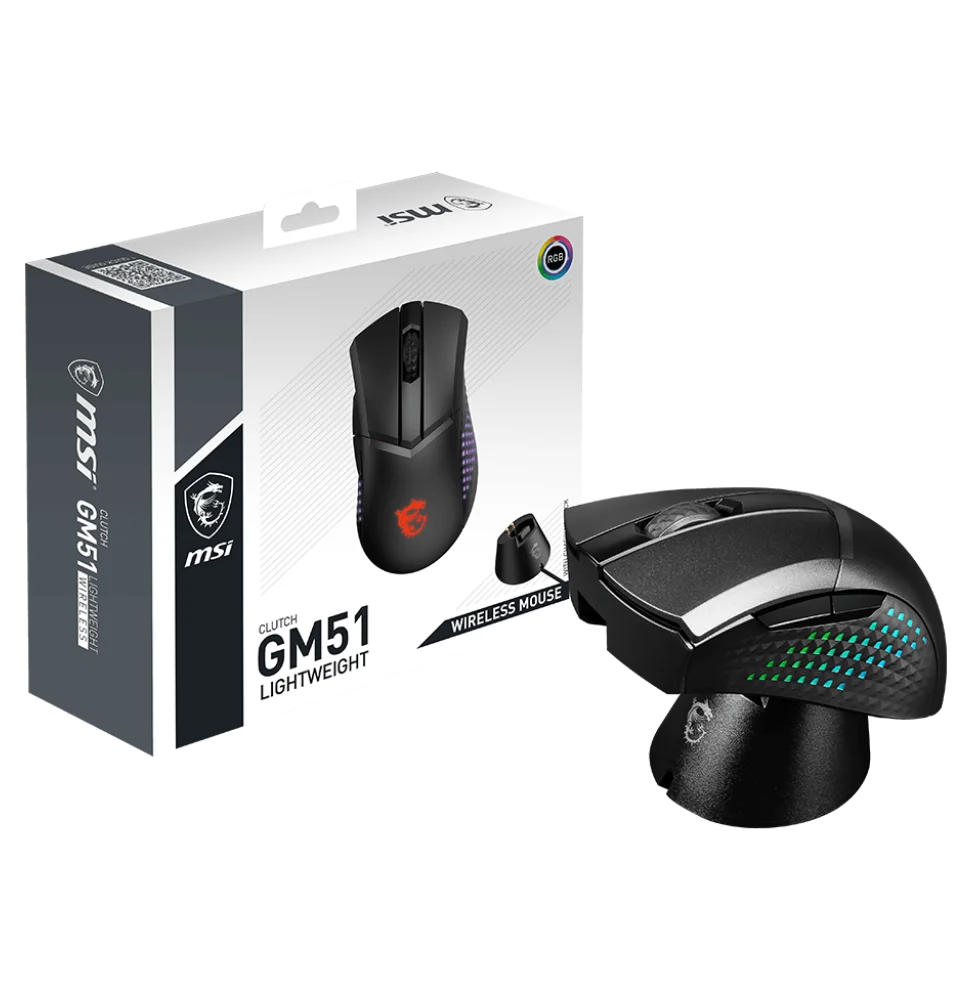 MSI Clutch GM51 LIGHTWEIGHT — vue produit, livraison Global Zone à Tanger