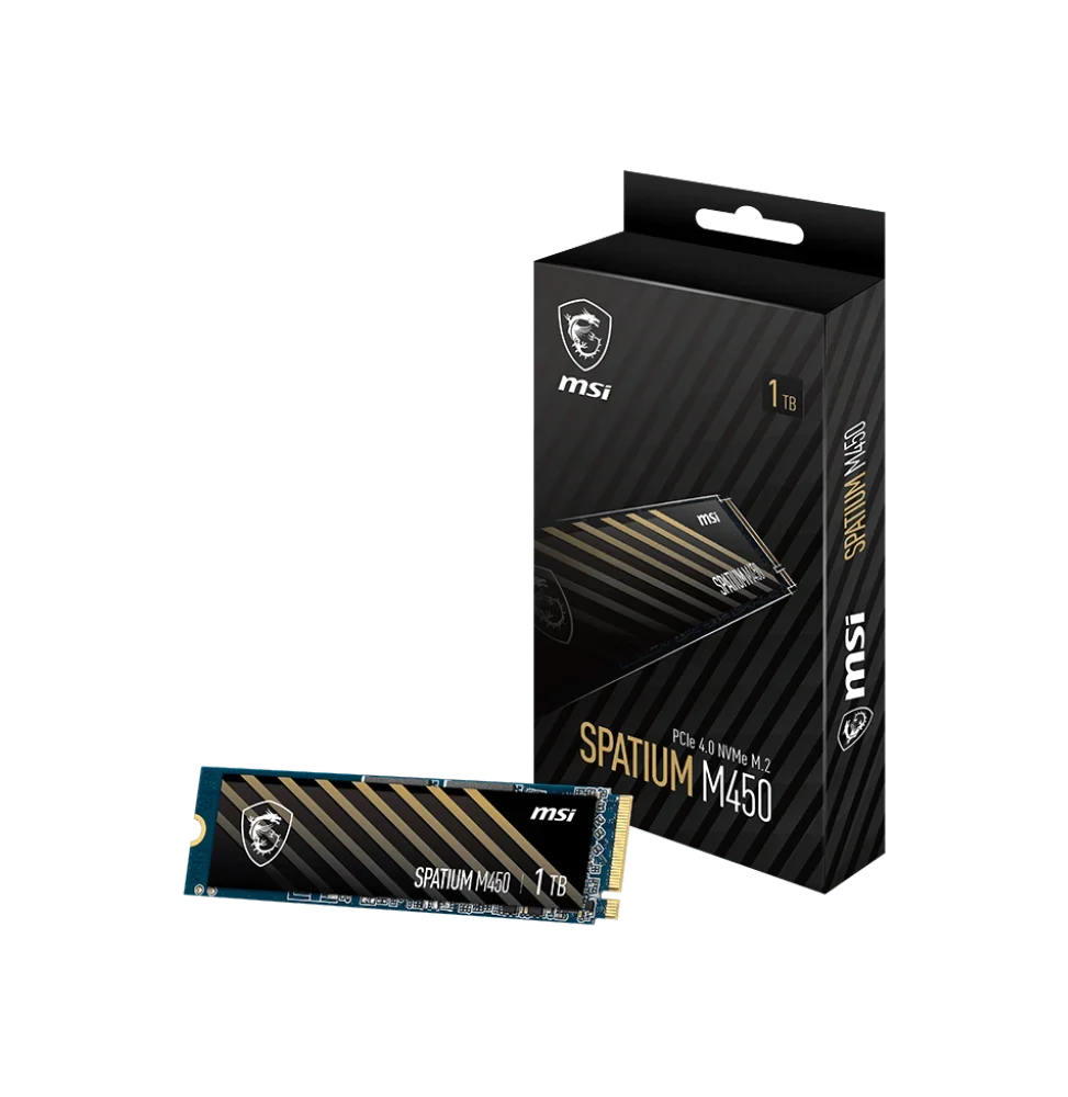 MSI Spatium M450 1To — vue produit, livraison Global Zone à Casablanca
