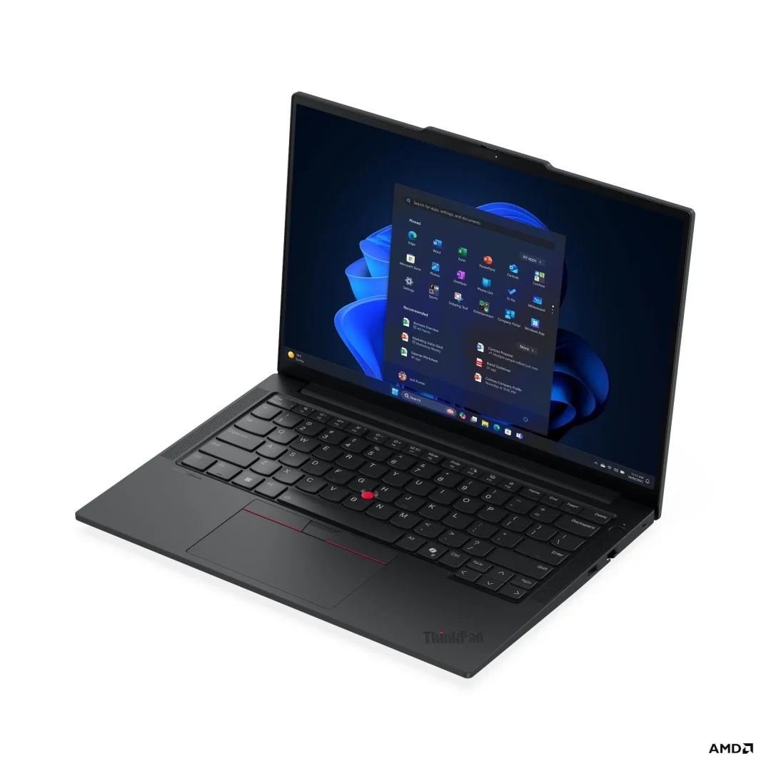 PC portable Lenovo ThinkPad E14 Gen 7 AMD vue de face