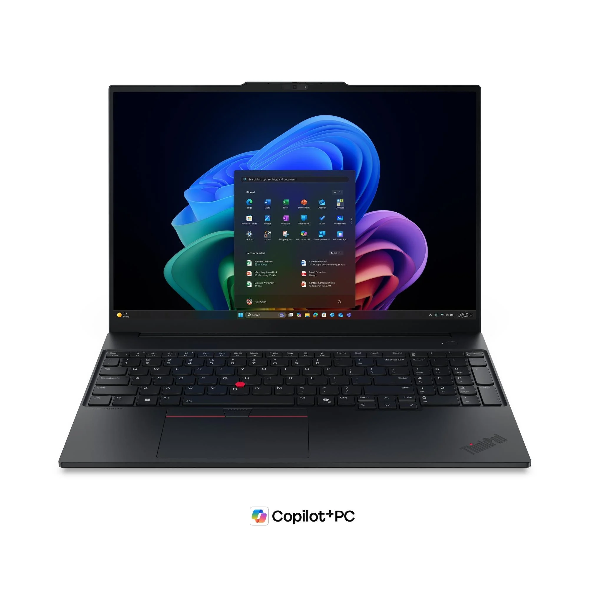 PC portable Lenovo ThinkPad E16 Gen3 détail produit