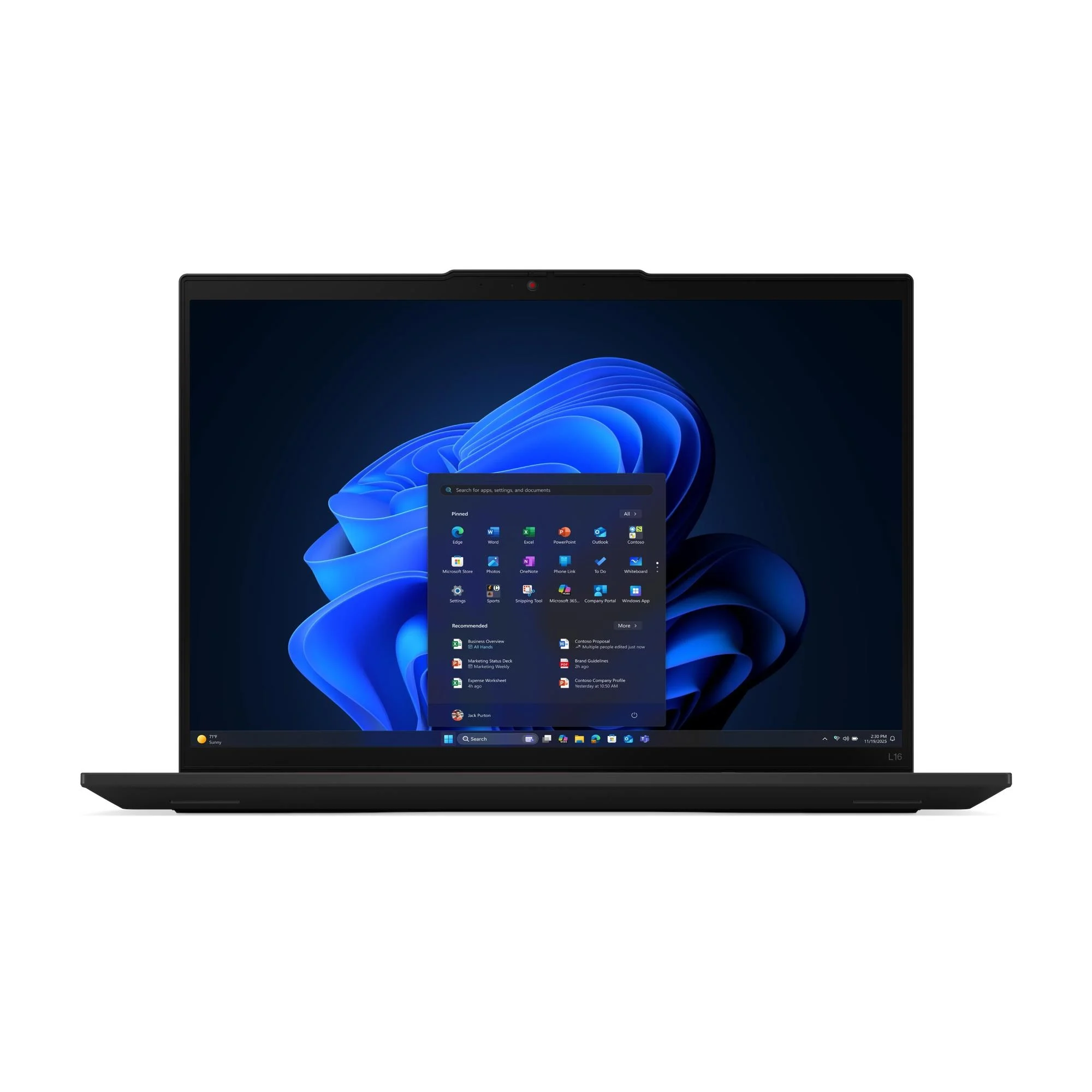 PC portable Lenovo ThinkPad L16 Gen 2 connectique