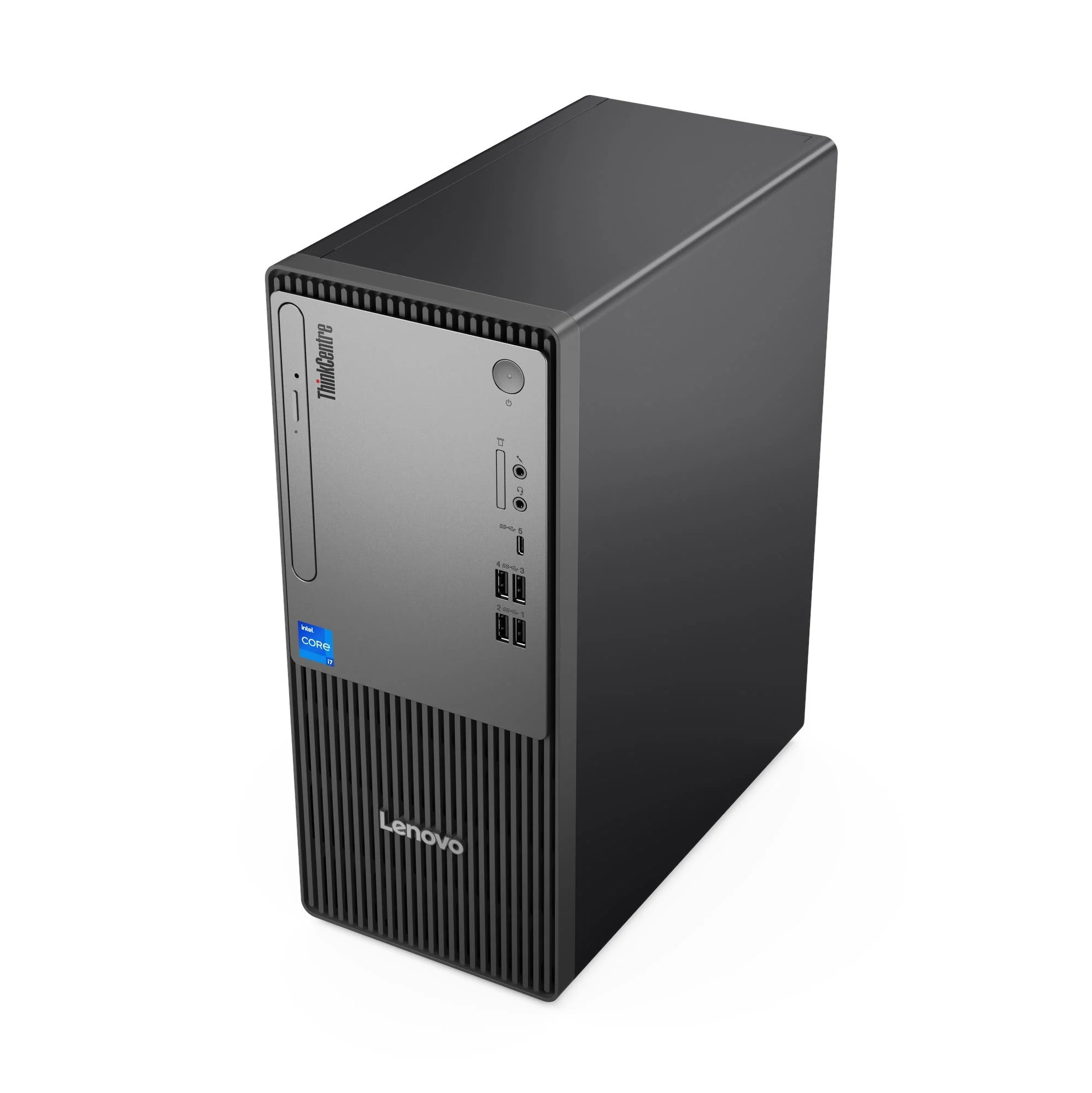 PC de bureau Lenovo ThinkCentre neo 50t Gen 5 vue arrière
