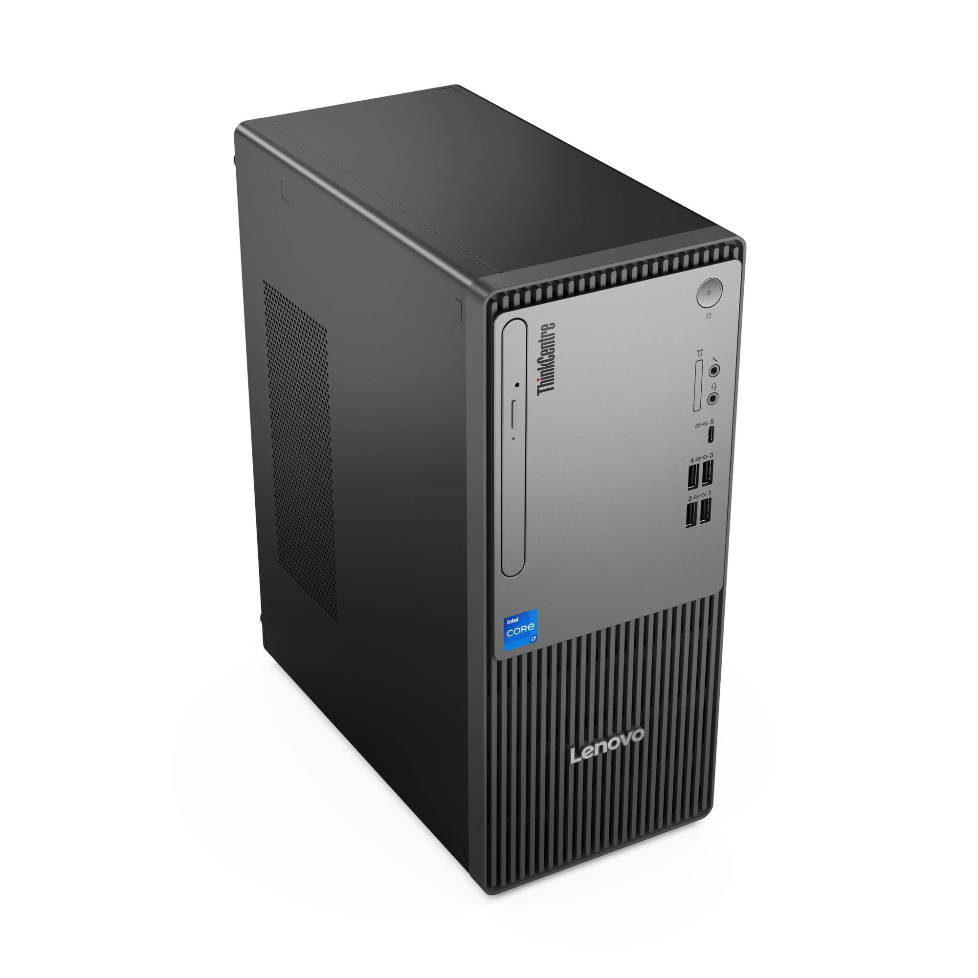 PC de bureau Lenovo ThinkCentre neo 50t Gen 5 ouvert
