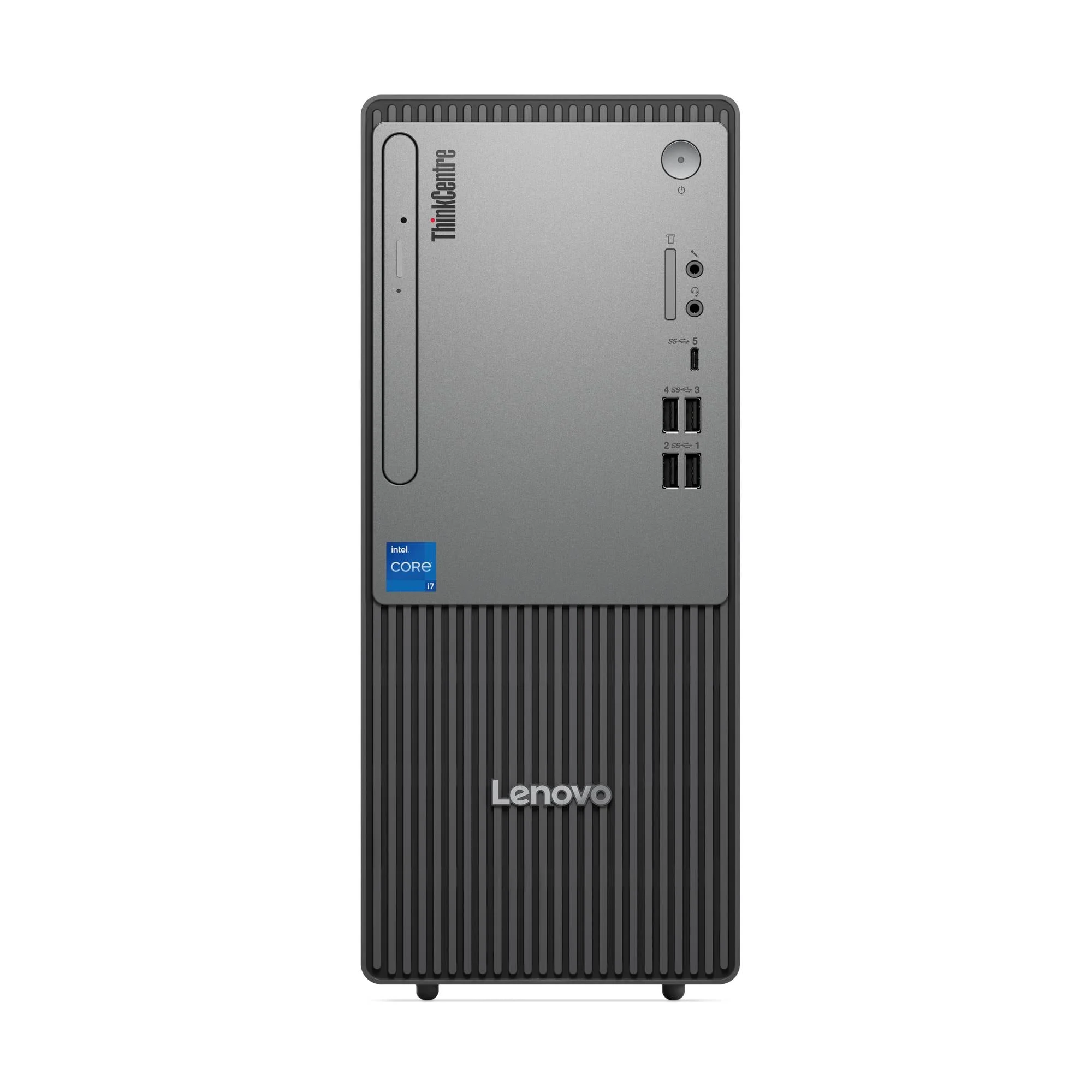 PC de bureau Lenovo ThinkCentre neo 50t Gen 5 vue de profil