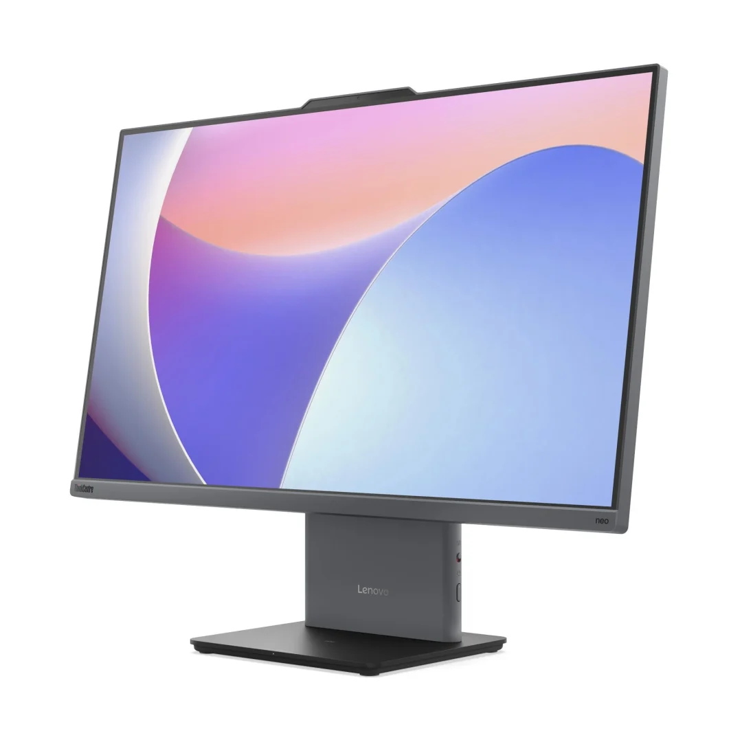 PC tout-en-un Lenovo ThinkCentre neo 50a 27 Gen 5 vue de face