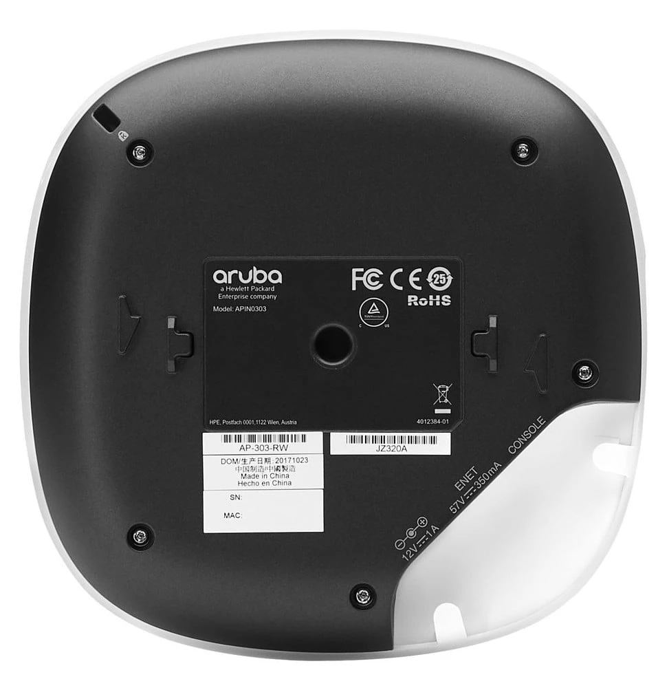Point d'Accès Wi-Fi Aruba AP-303 RW JZ320A vue 2 — Global Zone Rabat