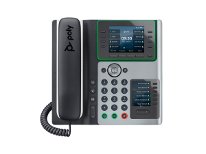 POLY Téléphone IP Edge E450 compatible PoE Téléphone IP Poly Edge E450 compatible PoE (82M90AA)