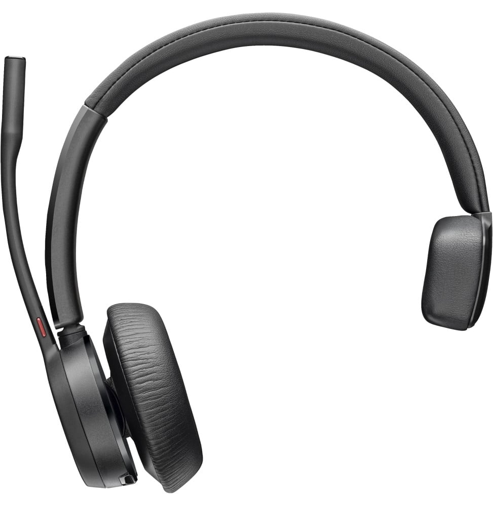 POLY Micro-casque Voyager 4310 certifié Microsoft Teams + dongle BT700 + base de chargement (77Y93AA)