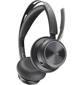 POLY Voyager Focus 2 Microsoft Teams Certified USB-C-C Headset +USB-C/A Adapter (9T9J4AA)