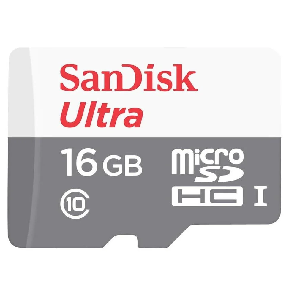 Carte mémoire Ultra microSDXC SanDisk SDSQUNS-016G-GN3MN Maroc Rabat Fès Agadir