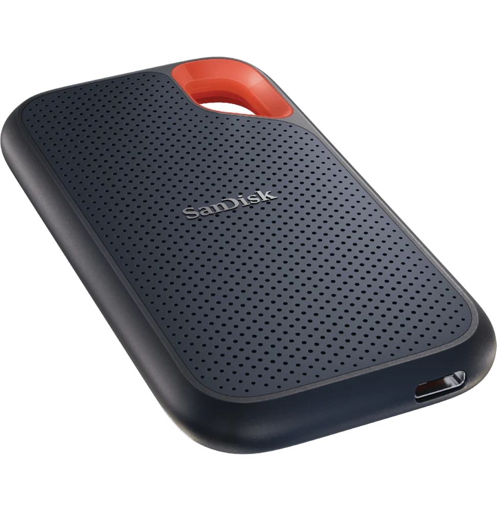 SSD portable SanDisk Extreme 1 To vue rapprochée