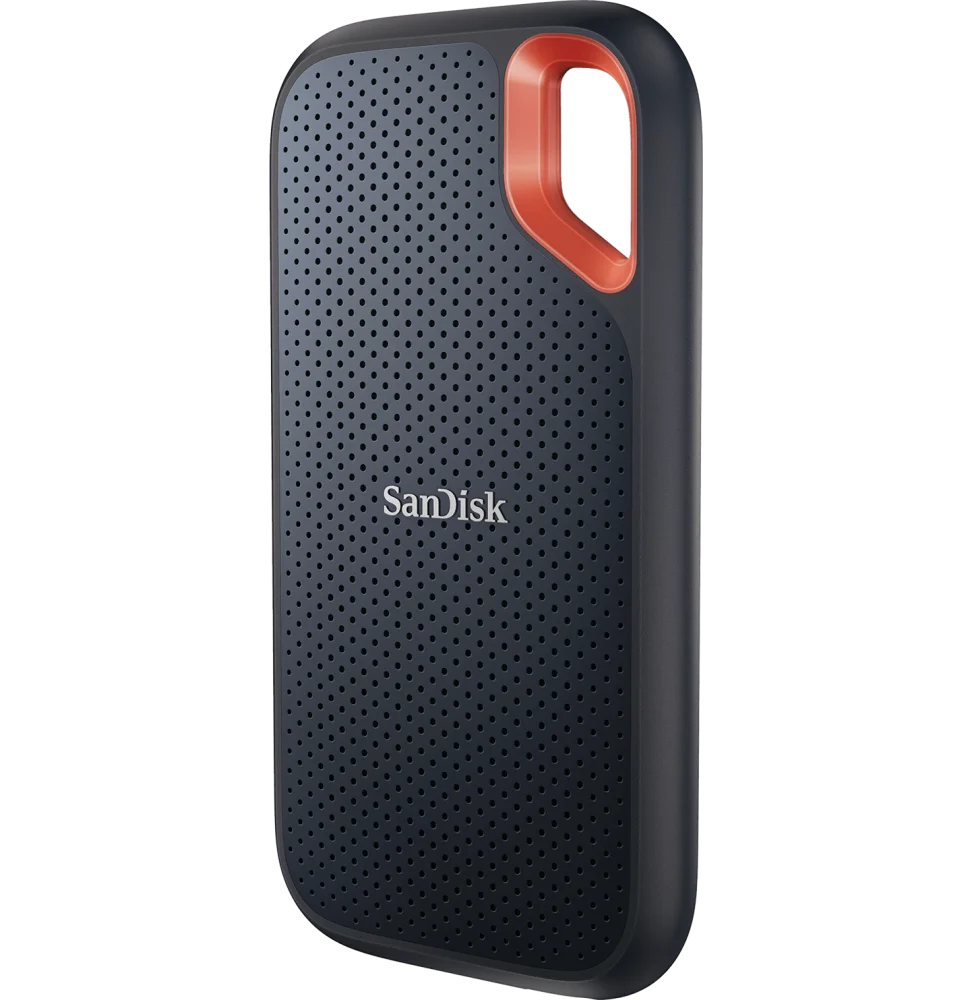 SSD portable SanDisk Extreme 2 To vue en perspective