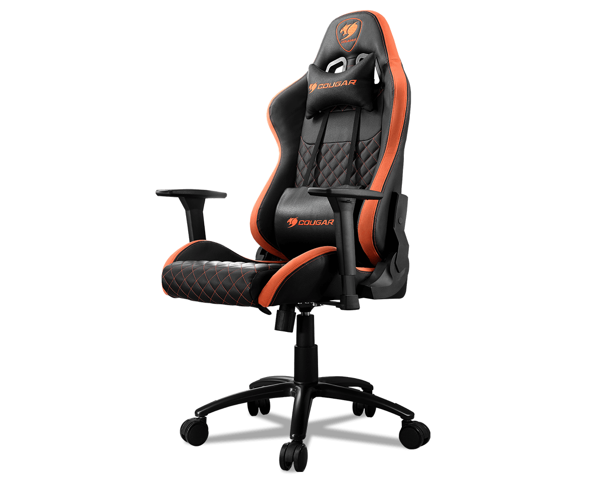 Chaise Gamer COUGAR Armor Pro Noir & Orange Maroc
