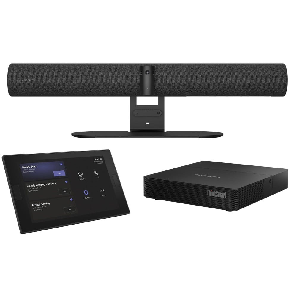 Solution de visioconférence complète Jabra Panacast 50 Room System 2 - Microsoft Teams Rooms (8602-331)