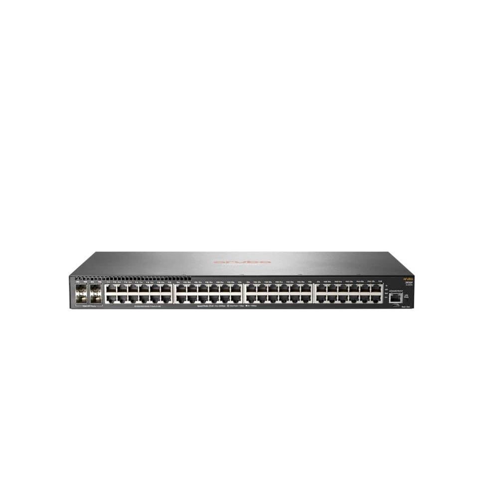 Switch Administrable Aruba 2930F 48 ports 4SFP JL260A vue de face