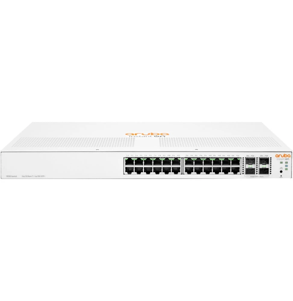 Switch Administrable Aruba Instant On 1930 24G 4SFP/SFP+ JL682A vue de face