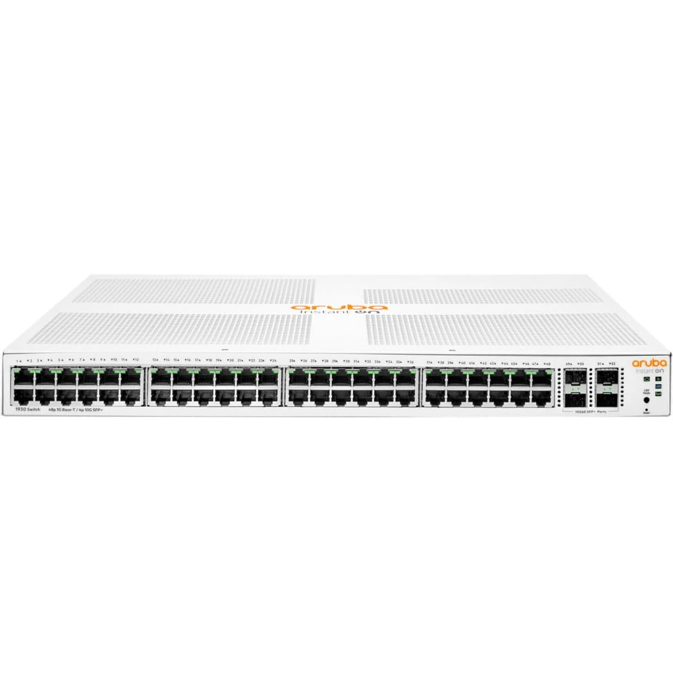 Switch Administrable Aruba Instant On 1930 48G 4SFP/SFP+ JL685A vue de face