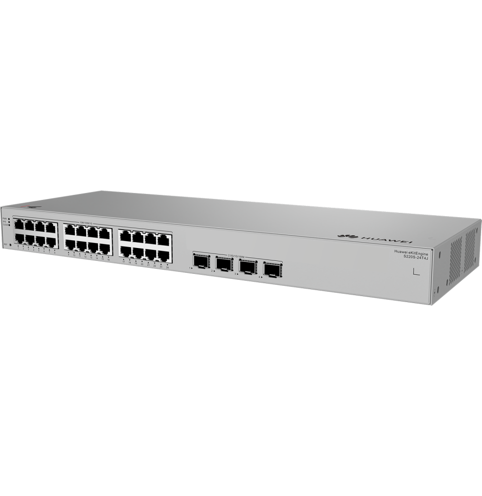 Switch Réseau Huawei eKitEngine S220S-24T4J 24 Ports / 4SFP detail produit — Global Zone Tanger