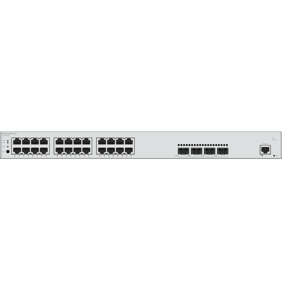 Switch Réseau Huawei eKitEngine S310-24P4X connectique — Global Zone Marrakech