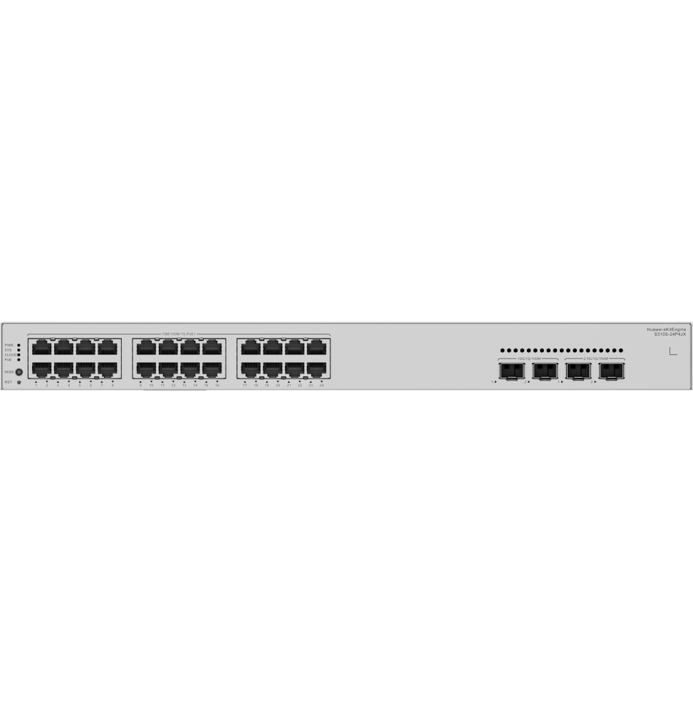 Switch Réseau Huawei eKitEngine S310S-24P4JX  24 Ports - 2SFP+ / 2SFP vue principale