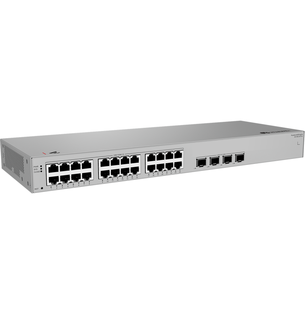 Switch Réseau Huawei eKitEngine S310S-24T4J vue angle — Global Zone Rabat