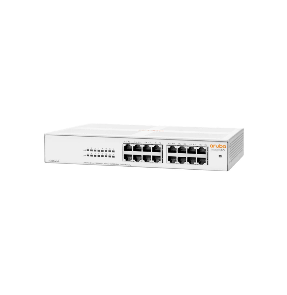 Switch Réseau Aruba Instant On 1430 16G R8R47A vue de face
