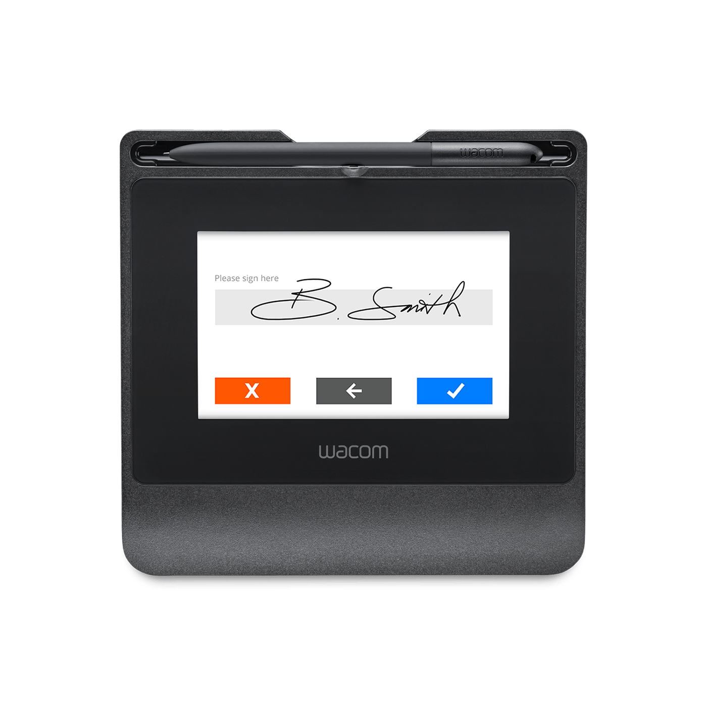 Tablette de Signature Wacom STU-540 vue d’angle