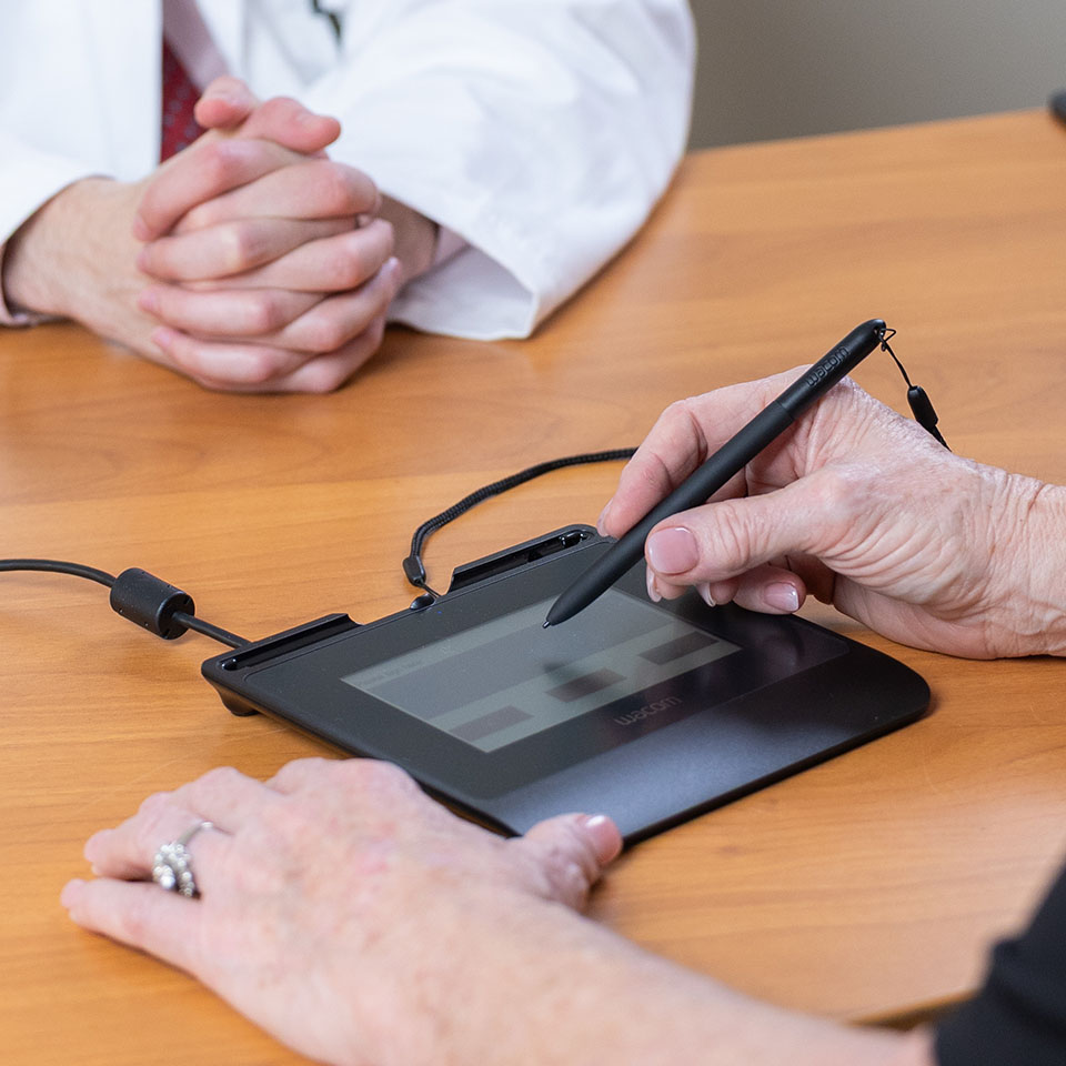 Tablette de Signature Wacom STU-540 vue de face