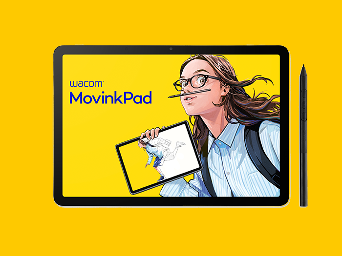 Tablette Graphique avec Écran Wacom MovinkPad 11 surface de dessin