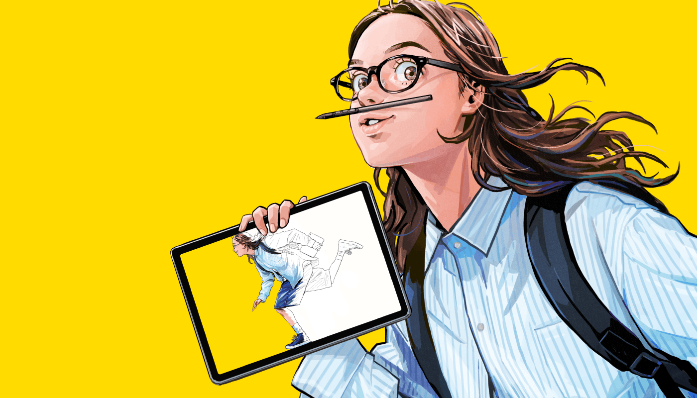 Tablette Graphique avec Écran Wacom MovinkPad 11 vue principale